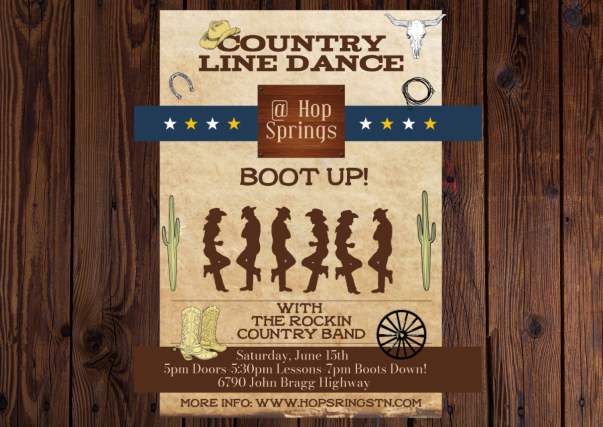 Line Dance Night w\/ The Rockin' Country Band & The Let's Go Girls!