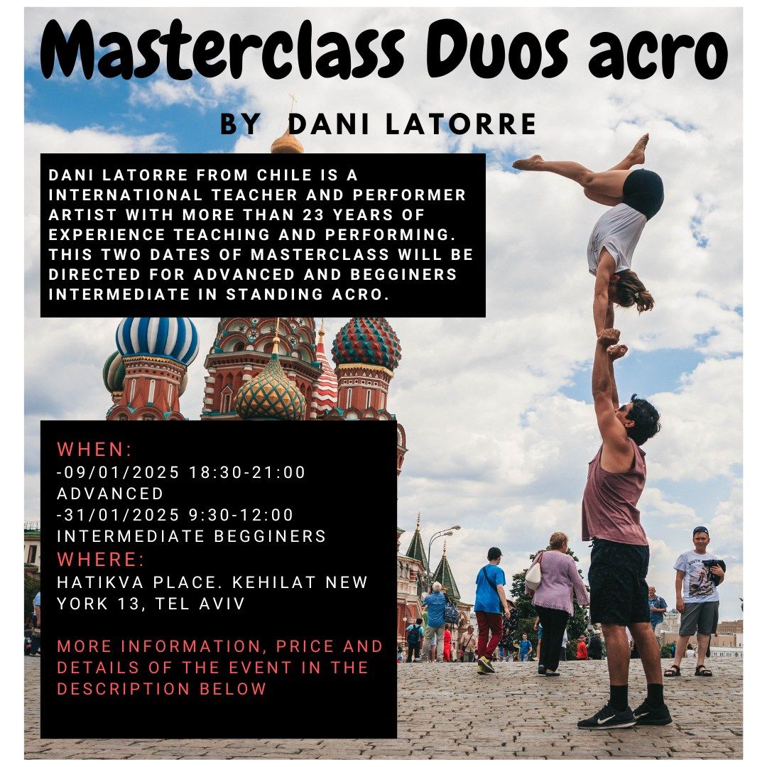 Masterclass acro duos