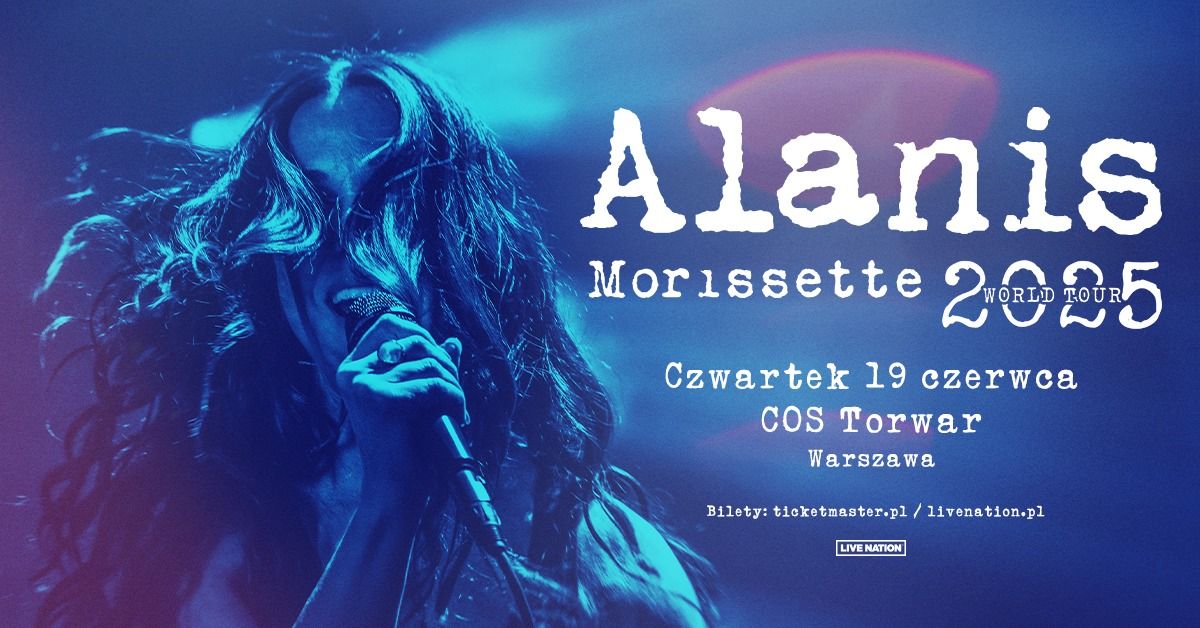 Alanis Morissette - Official Event, 19.06.2025, COS Torwar, Warszawa