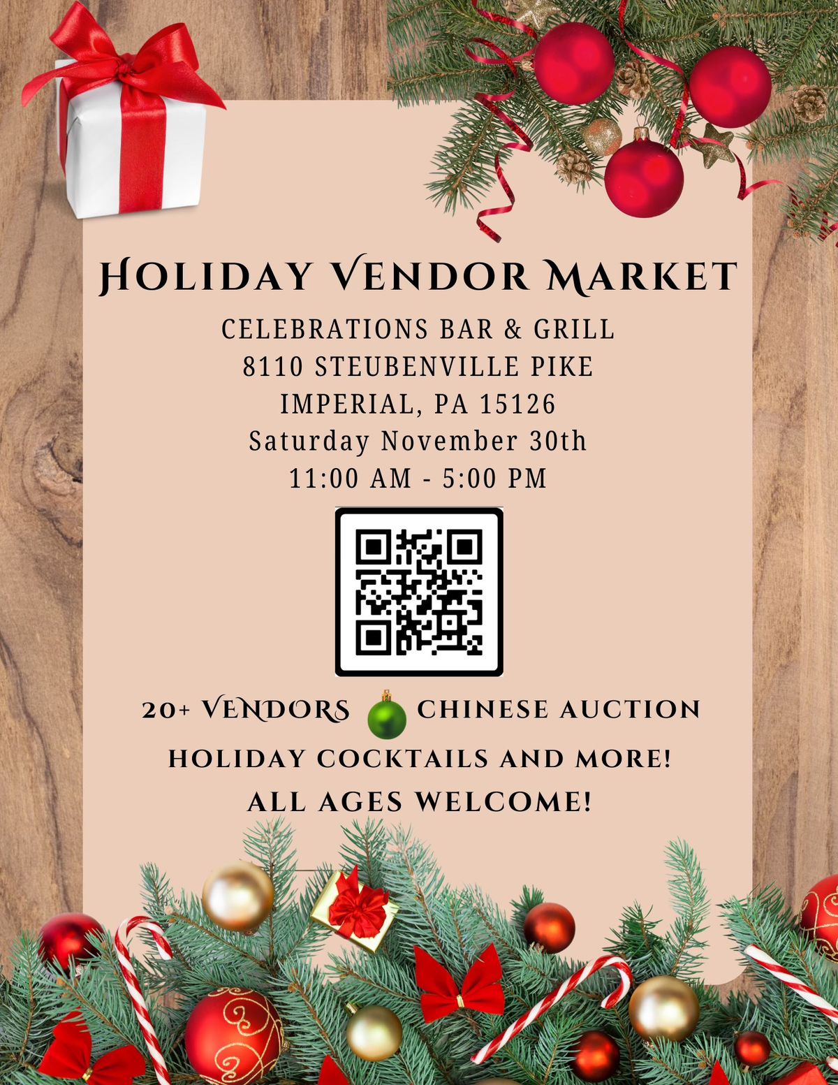 Holiday Vendor Market