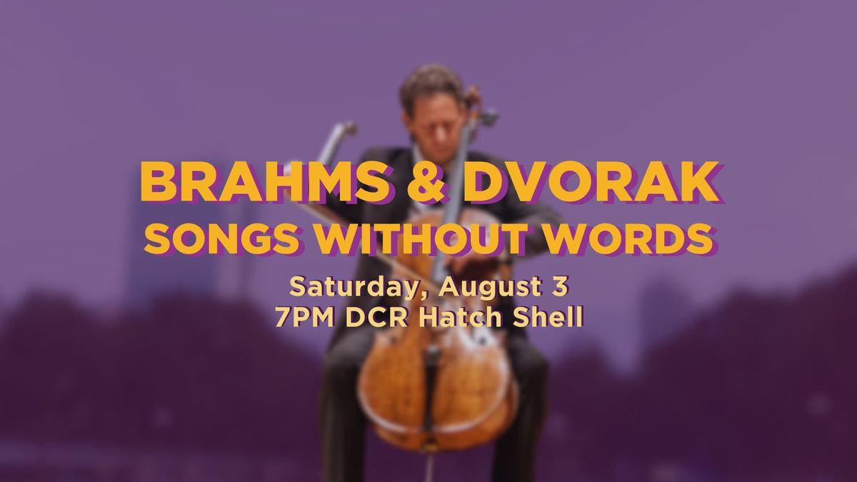 Brahms & Dvo\u0159\u00e1k: Songs without Words