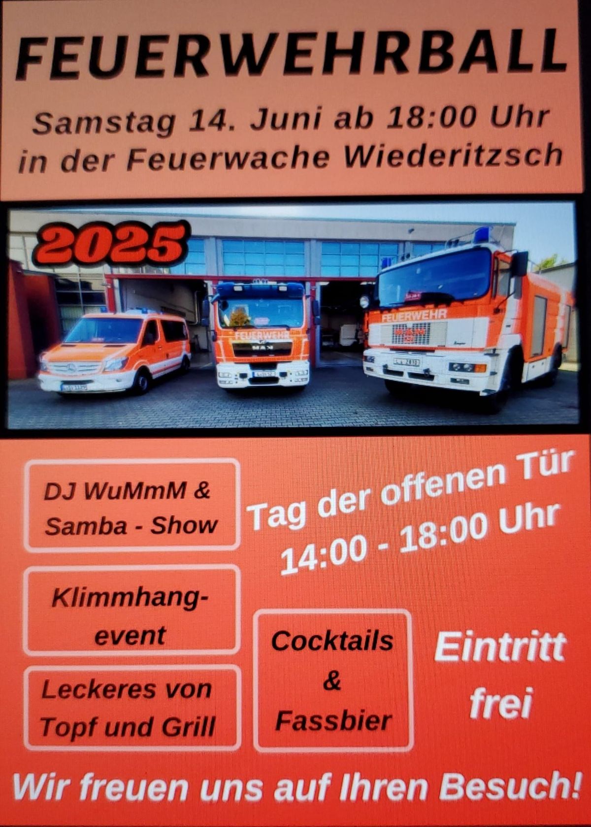 Tag der offenen T\u00fcr und Feuerwehrball