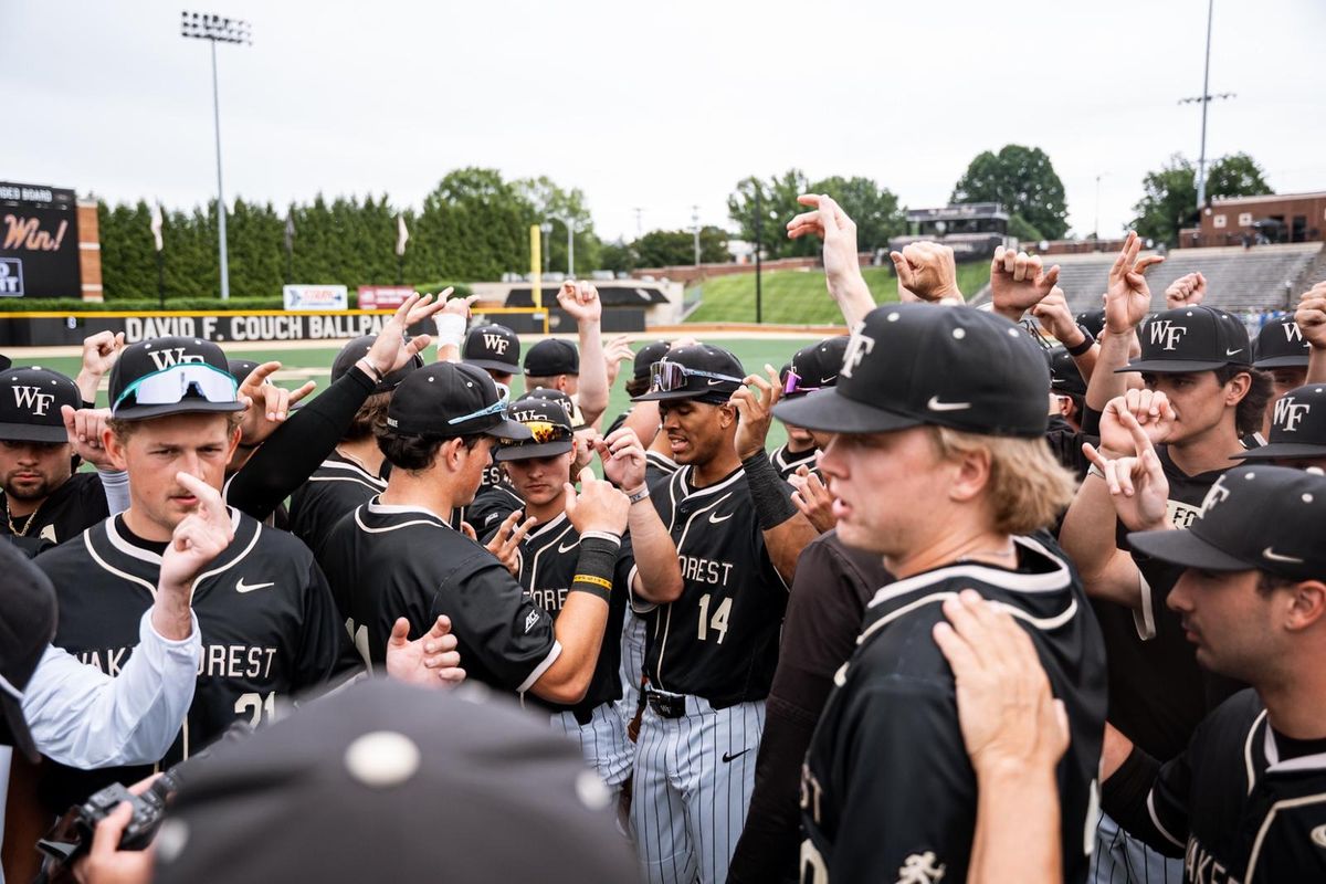 High Point Panthers at Wake Forest Demon Deacons Baseball