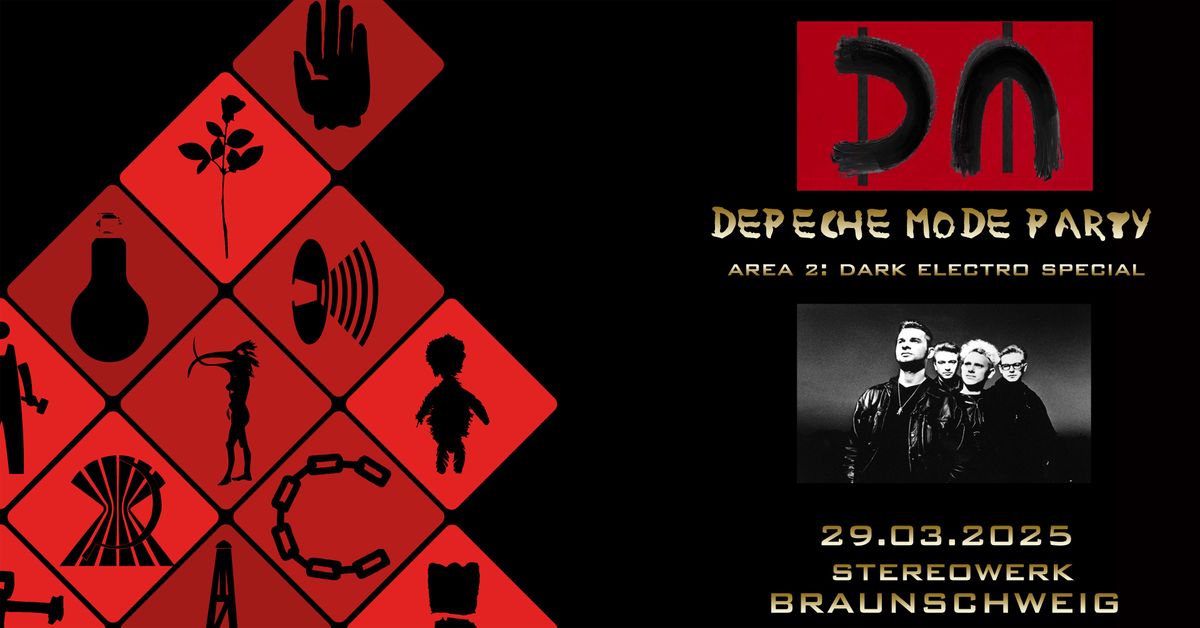 DEPECHE MODE PARTY + DARK ELECTRO SPECIAL (Area 2)