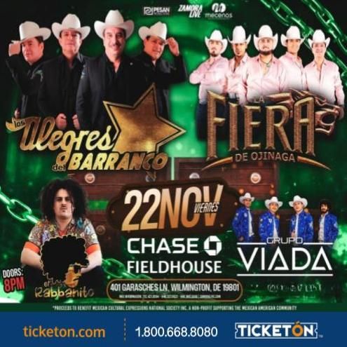 LOS ALEGRES DEL BARRANCO, GRUPO VIADA EN WILMINGTON