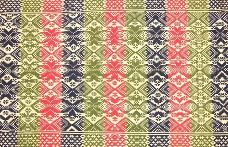 Warmth and Color: Traditional Norwegian Coverlets