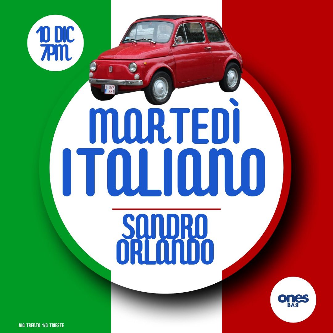 MARTED\u00cc ITALIANO DA ONES