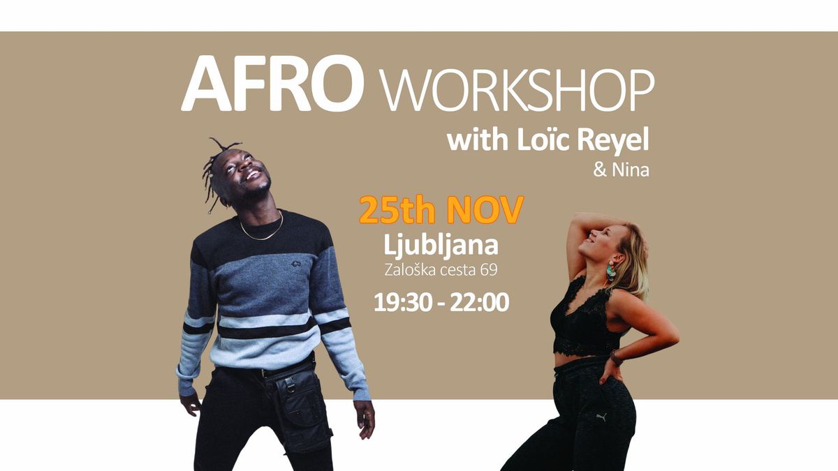 AFRO dance WORKSHOP Ljubljana