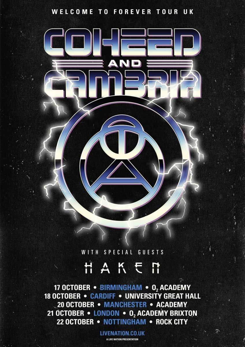 Coheed and Cambria Nottingham Tickets