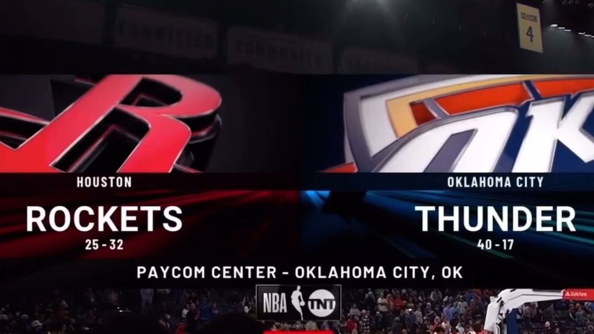 Houston Rockets at Oklahoma City Thunder