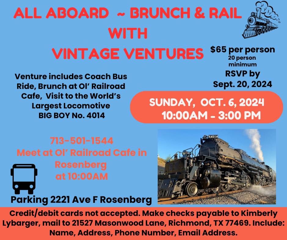 All Aboard - Brunch & Rail Venture