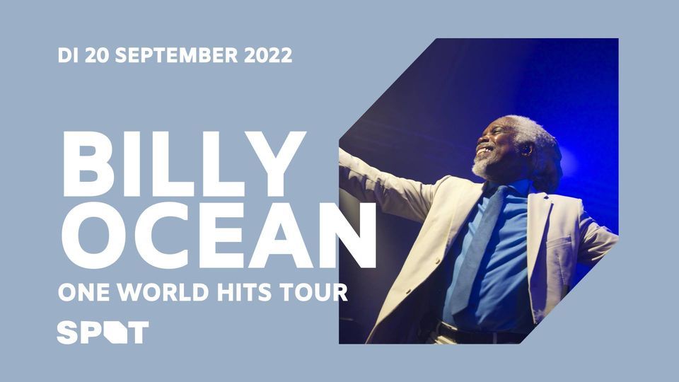 Billy Ocean - One World Hits Tour \/ De Oosterpoort