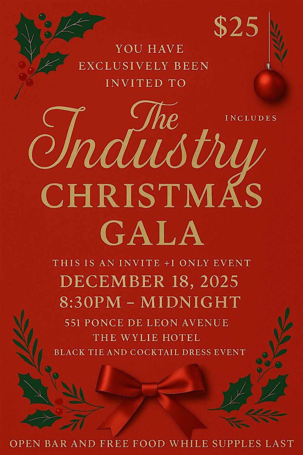 The Industry Christmas Gala