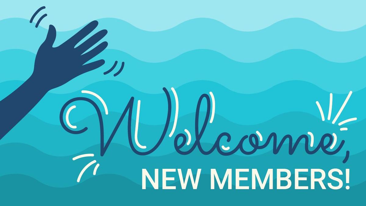 New Member Welcome