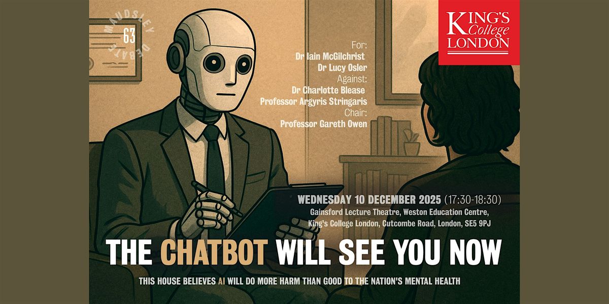 63rd Maudsley Debate