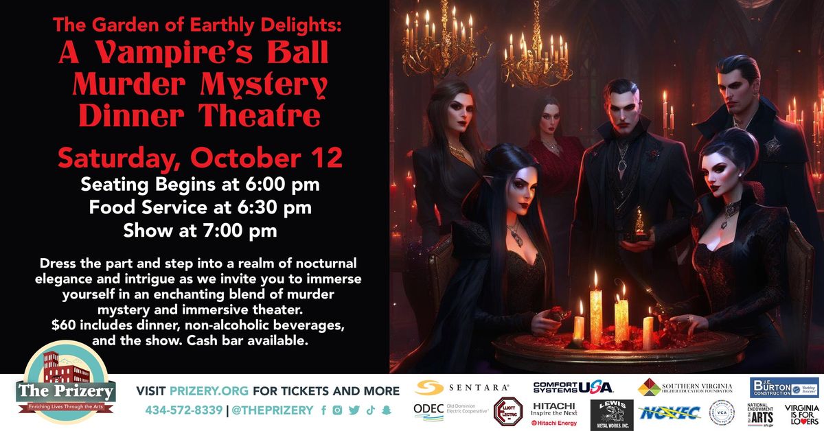 A Vampire's Ball - Murder Mystery Dinner Theatre