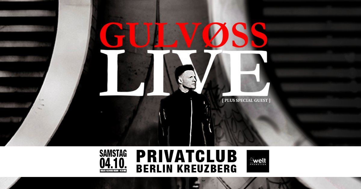 GULV\u00d8SS \/\/ Samstag, 4. Okt. 2025 \/\/ Berlin, Privatclub