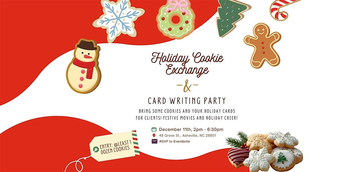 Holiday Cookie Exchange & Card Writing Party