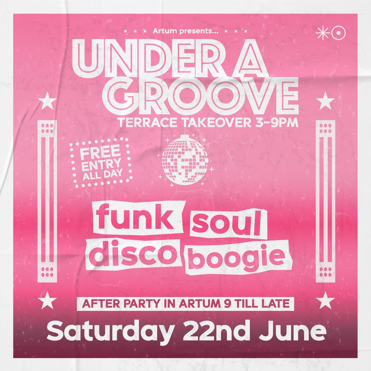 Under A Groove TERRACE + ARTUM Takeover