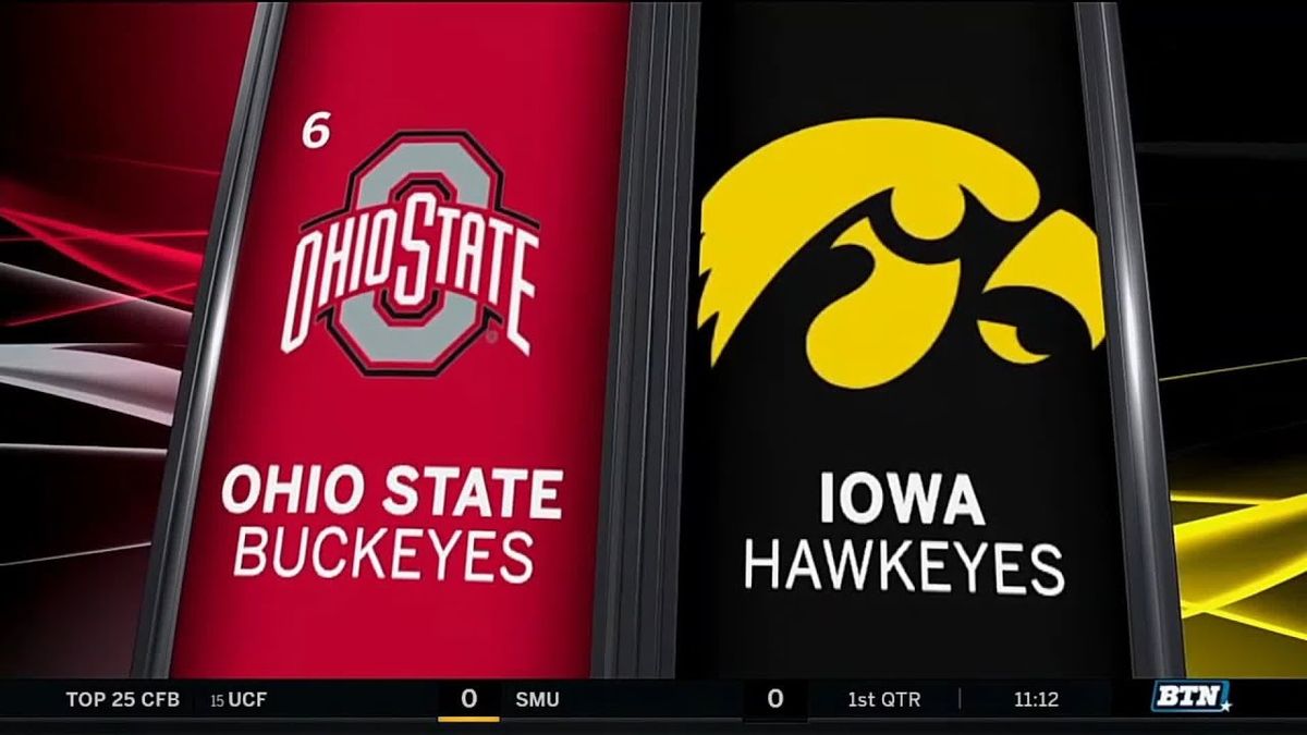 Ohio State Buckeyes vs. Iowa Hawkeyes