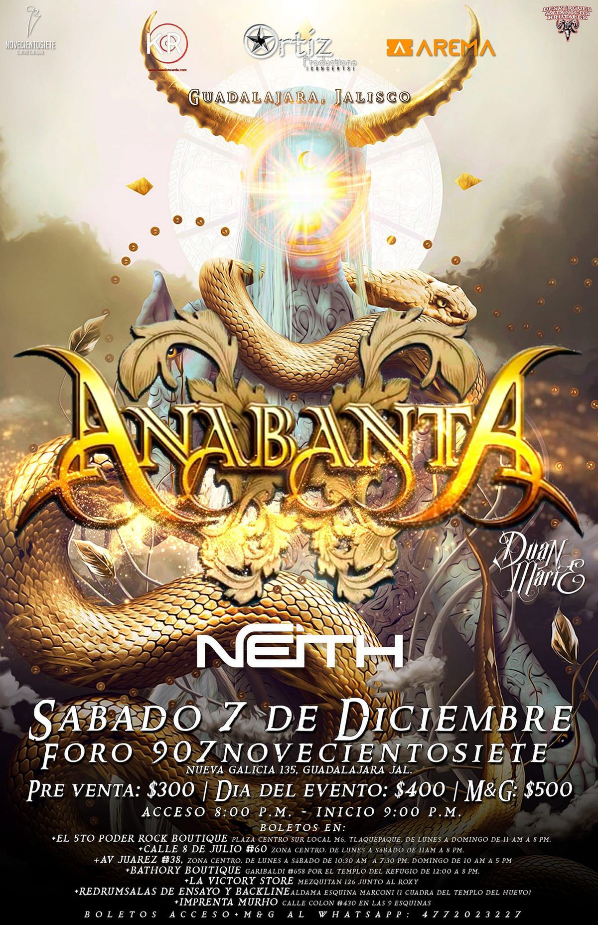 Anabanta en Guadalajara 