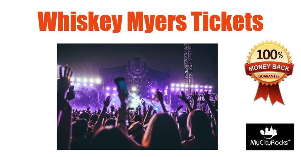 Whiskey Myers Tickets Decatur IL Devon Lakeshore Amphitheater