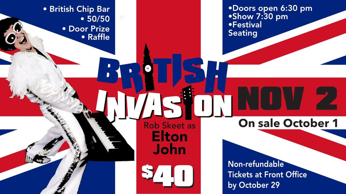 A British Invasion Elton John Show