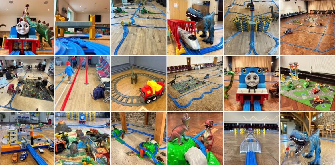 Train Play Devon at Moorhayes Community Centre, Tiverton.