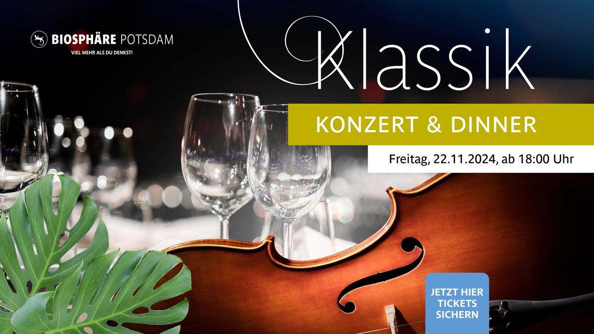 Klassik-Konzert & Dinner