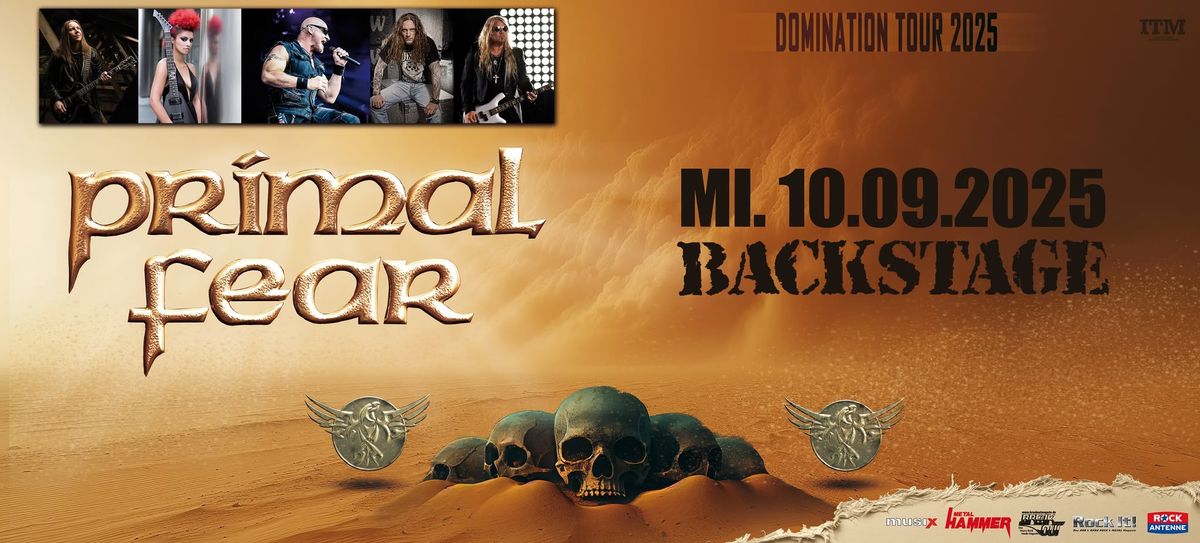 PRIMAL FEAR | DOMINATION TOUR 2025 | BACKSTAGE M\u00dcNCHEN 2025