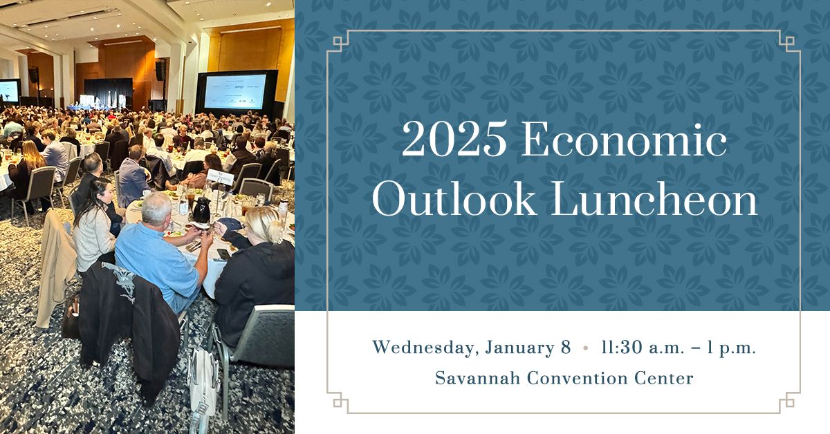 Savannah Area Chamber's 2025 Economic Outlook Luncheon