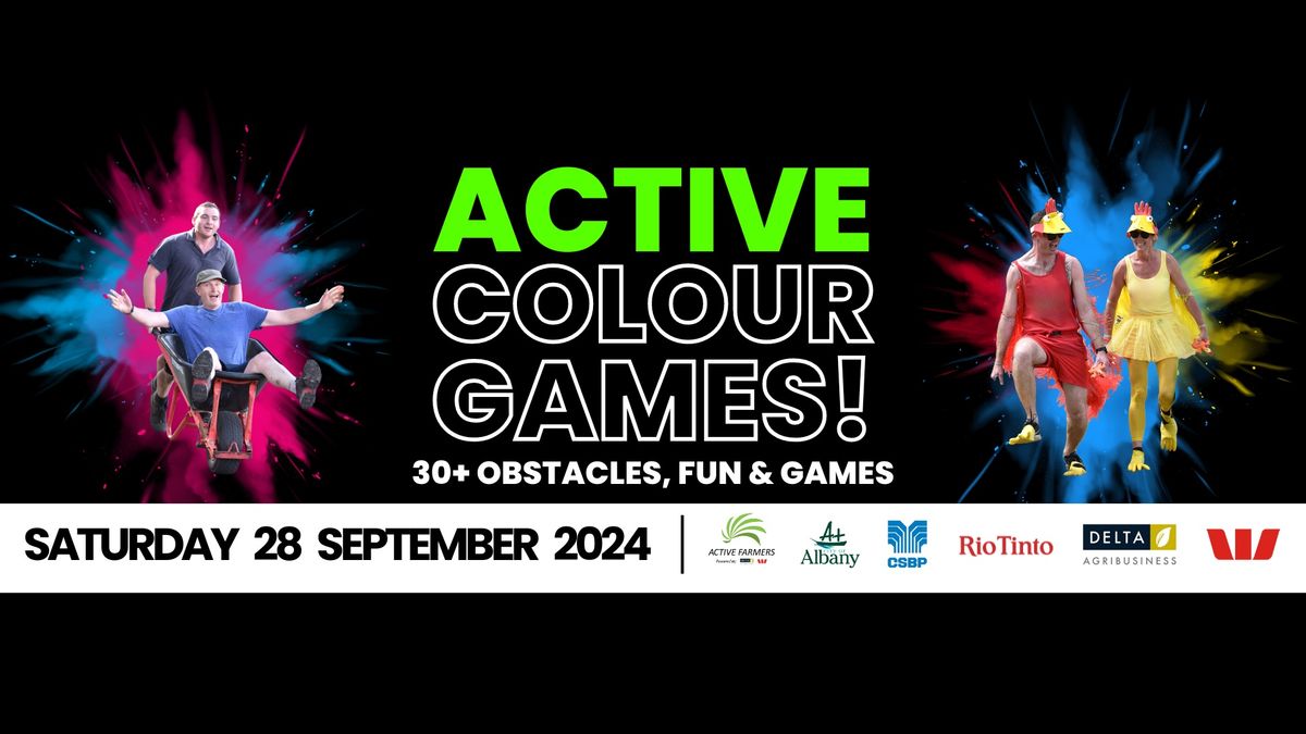 2024 Active Colour Games @ Albany, WA