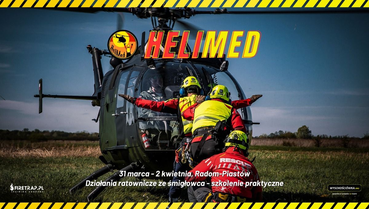 HeliMed - dzia\u0142ania ratownicze ze \u015bmig\u0142owca