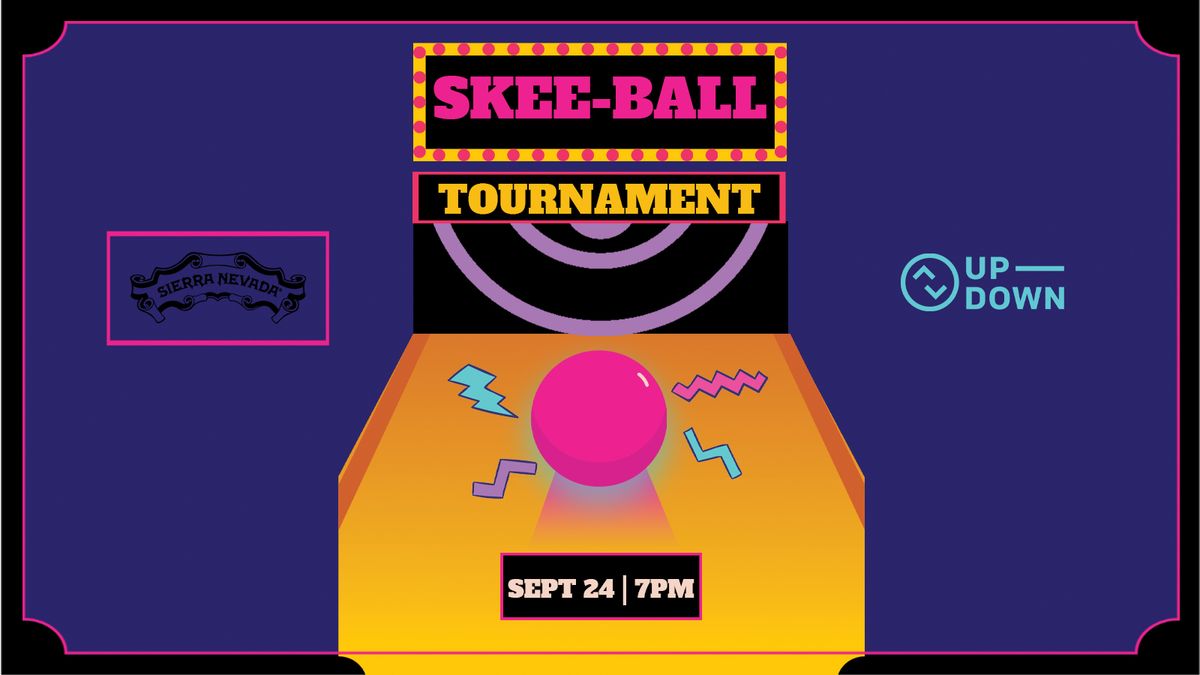 Skee-Ball Tournament at Up-Down