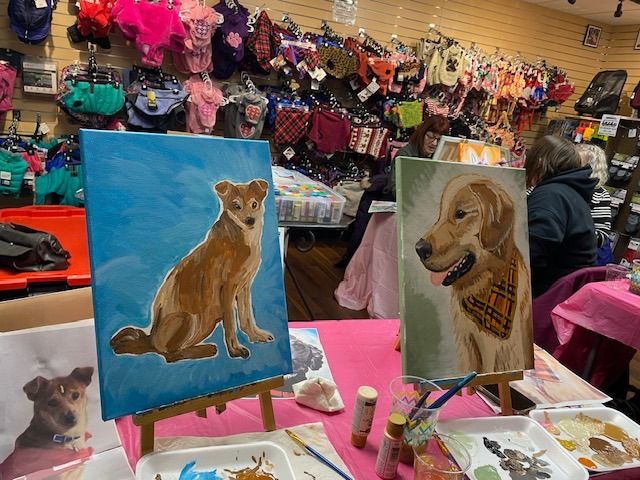 Paint Party at Decadent Dogs!