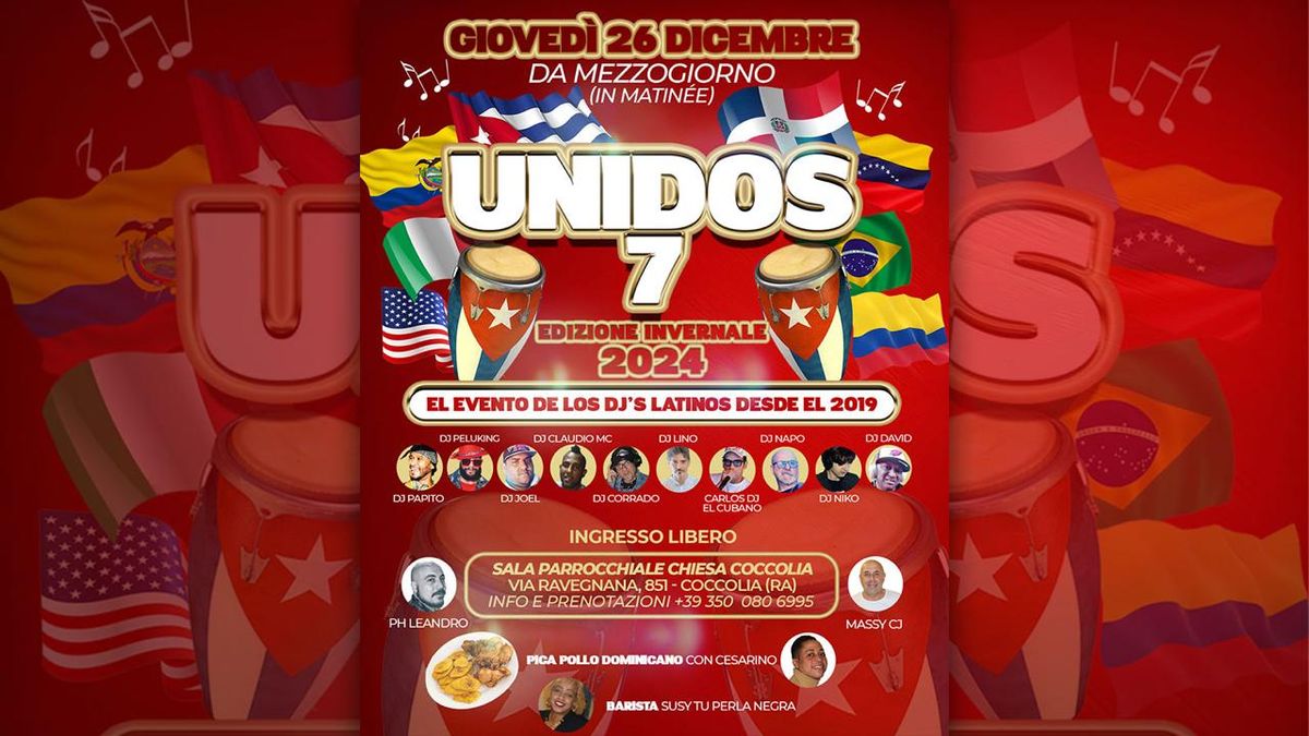 UNIDOS 7 - EL EVENTO DE LOS DJ'S LATINO (MATINE')