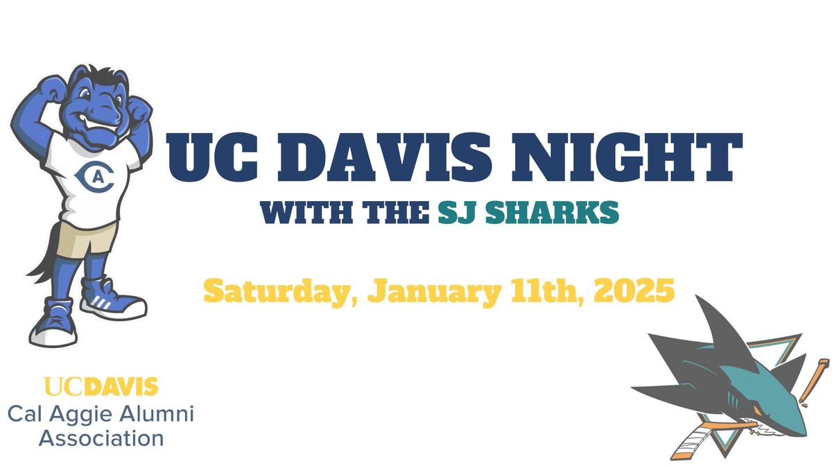 UC Davis Night with the San Jose Sharks