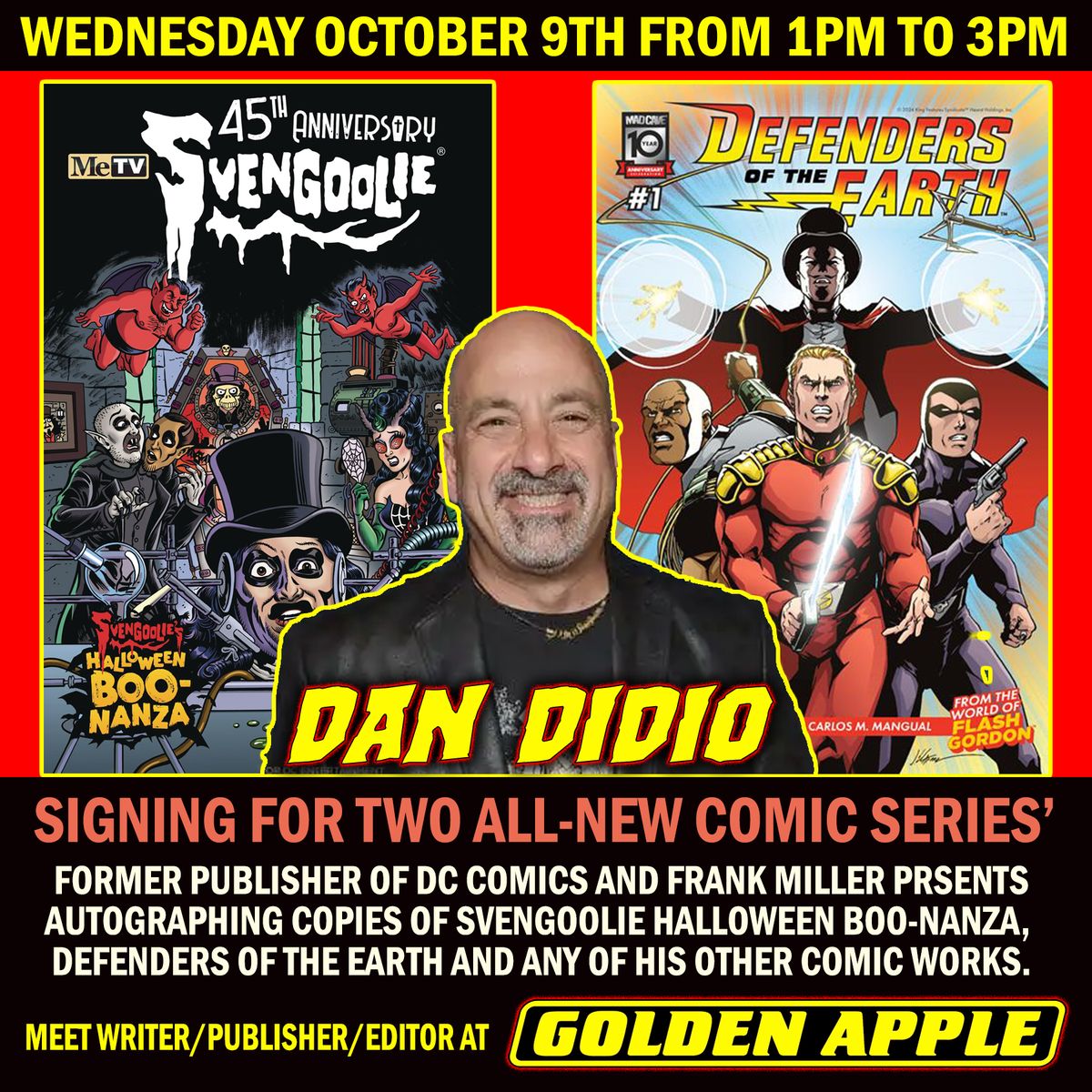 Dan DiDio In-Store Comic Signing at Golden Apple