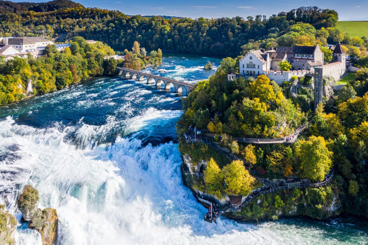 \u20ac99 Departure K-Town: Jewels of Switzerland (Rhine Falls, Zurich & Lucerne)