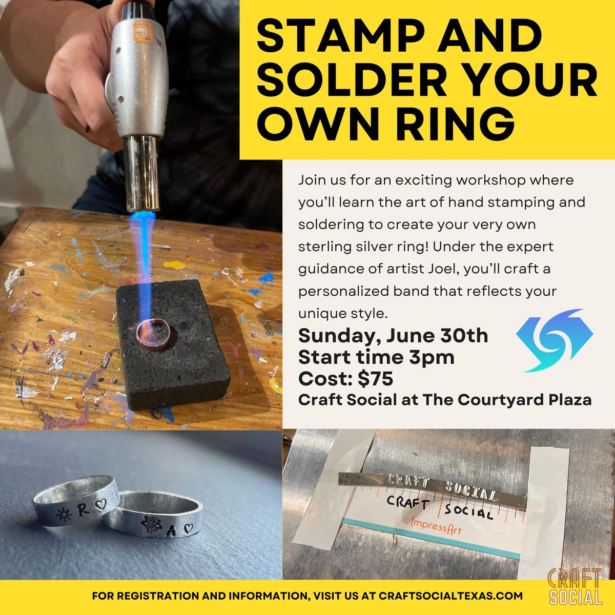 Stamp and Solder Your Own Ring