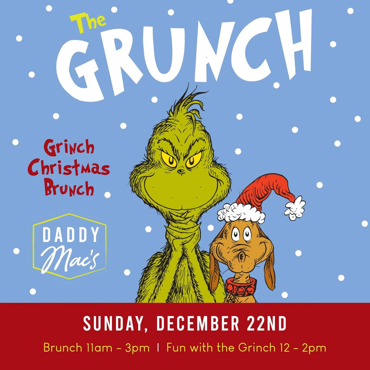 Grunch - A Grinch Christmas Brunch