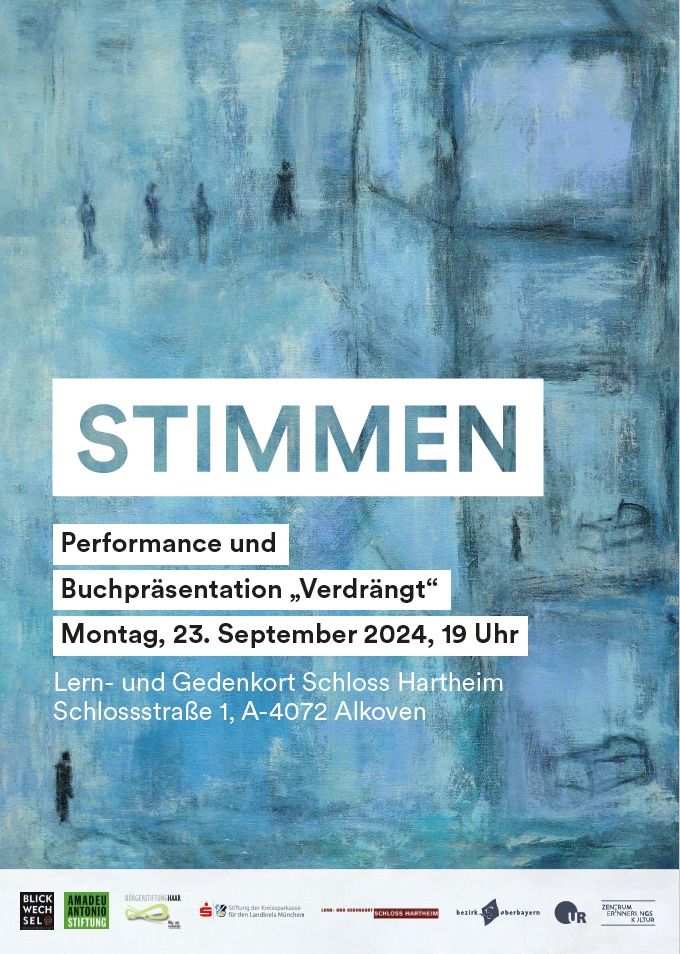 23. September: Buchpr\u00e4sentation \u201eVerdr\u00e4ngt\u201c und Performance \u201eSTIMMEN\u201c in Hartheim