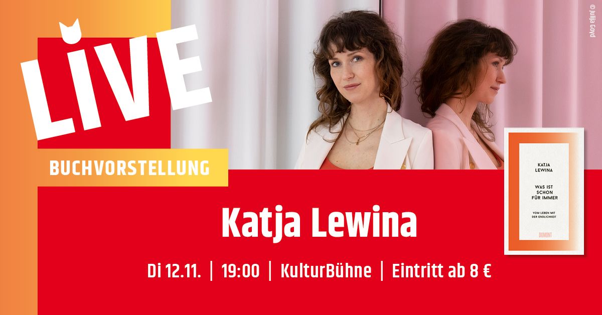 Buchvorstellung mit Katja Lewina