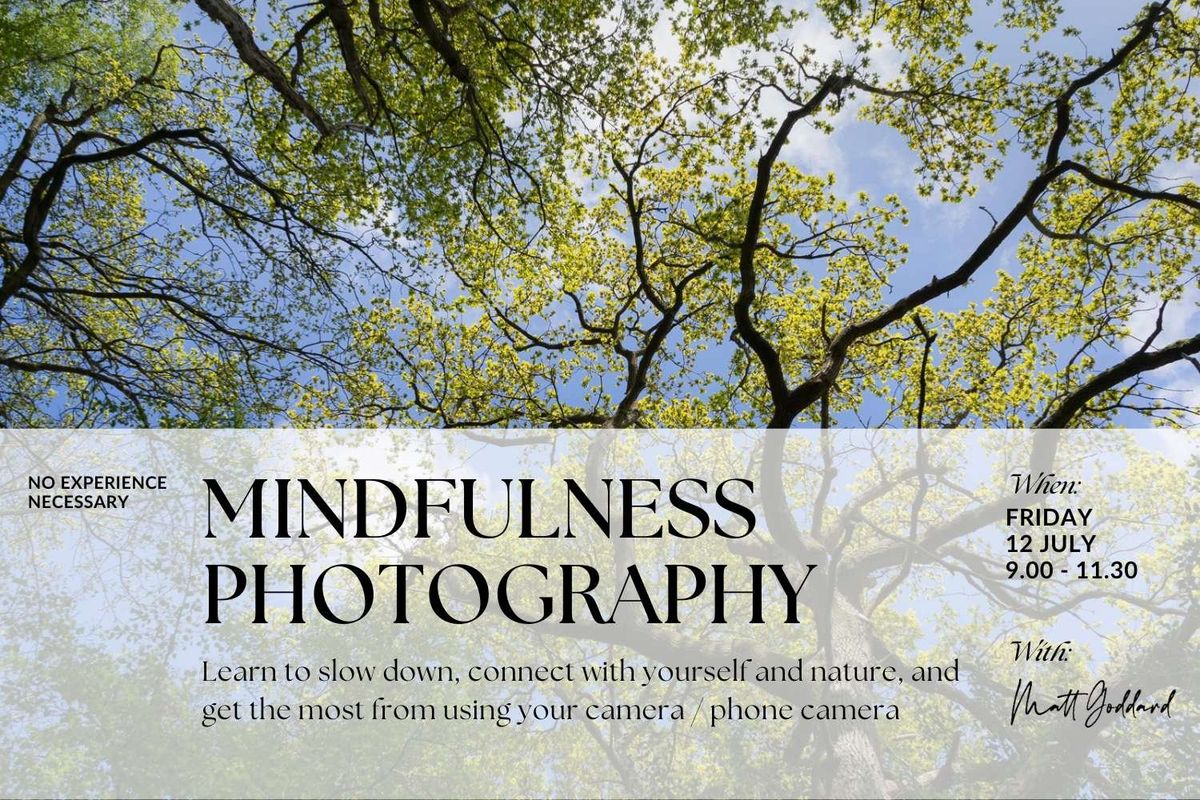 Mindfulness Photography Workshop
