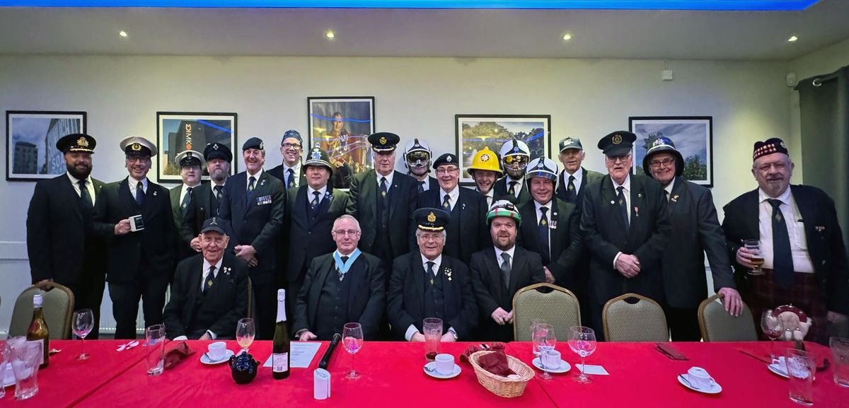 Passing ceremony at Winslow Masonic Hall 