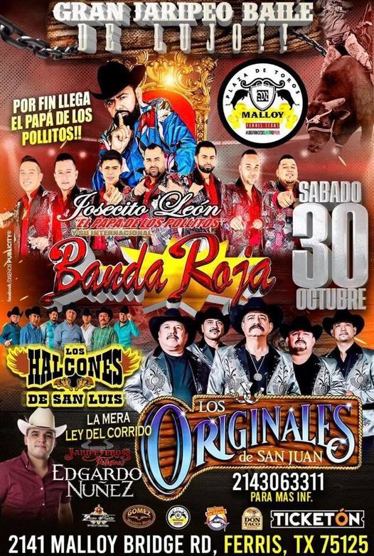 Jaripeo Baile \u201cPlaza Malloy\u201d