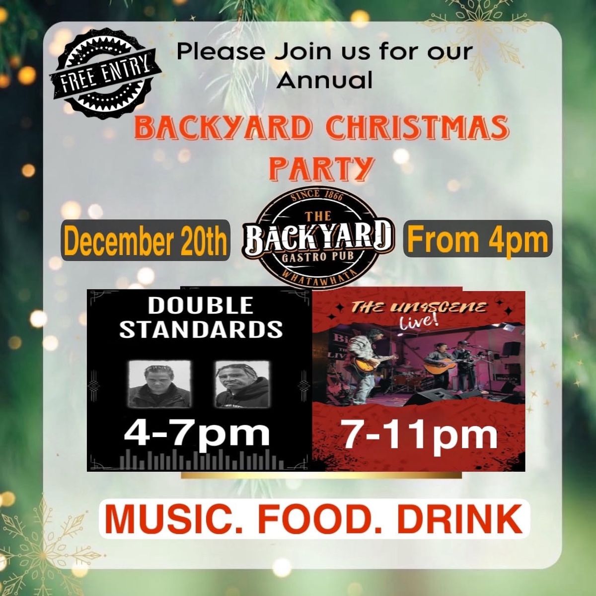 Backyard Christmas Party 2024