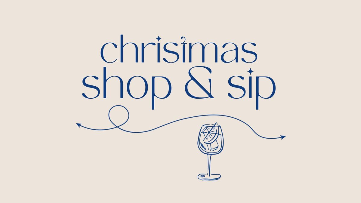 Christmas Sip & Shop