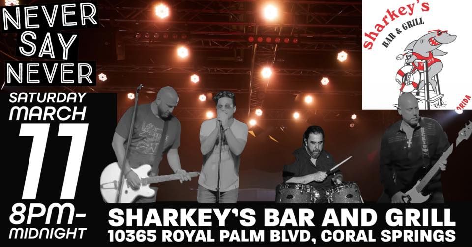 Sentimental Streets Returns to Sharkeys, Sharkeys bar and Grill, Coral ...