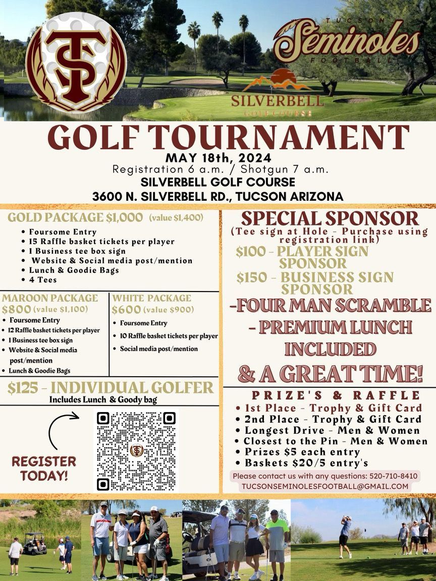 Tucson Seminoles Golf Tournament 